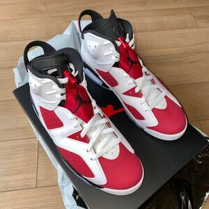 Red White Retro High Top Sneakers – Men’s Streetwear Basketball Shoes